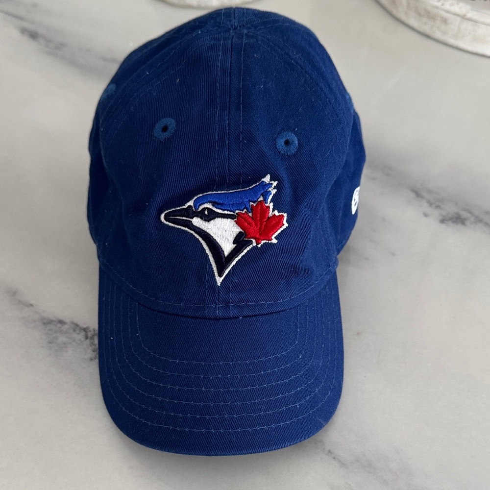 TORONTO BLUE JAYS New Era Infant Blue Baseball Cap with Embroidered Logo